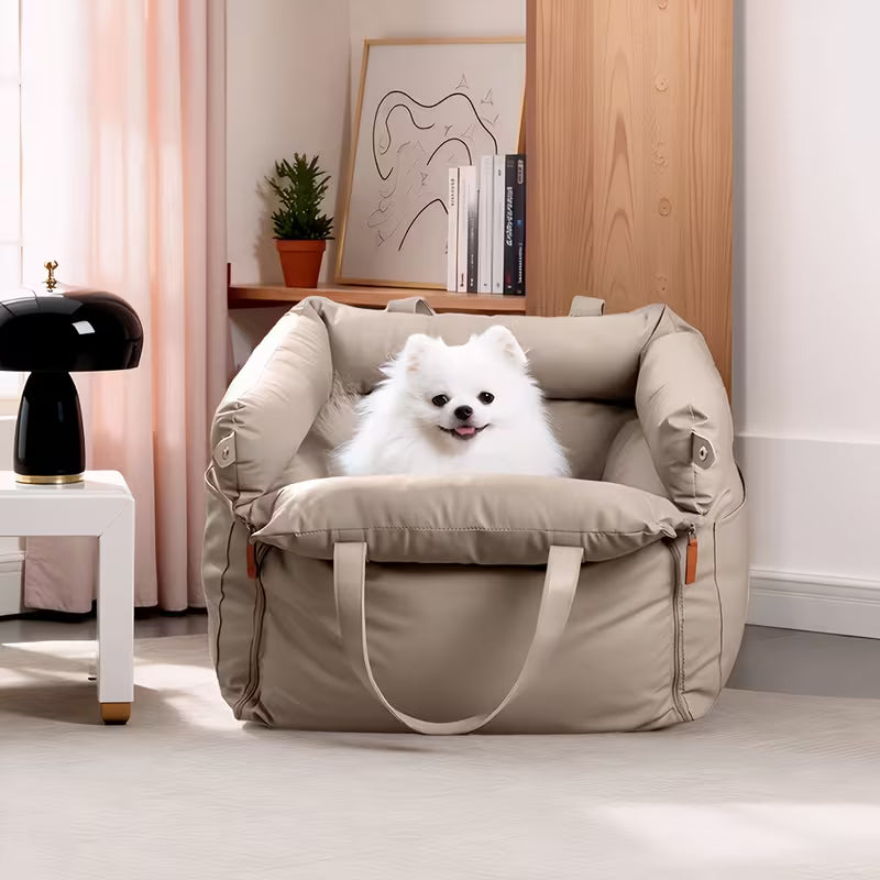 Anxiety-Reducing Dog Travel Bed