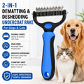 Tangle-Free Dog Deshedding Brush