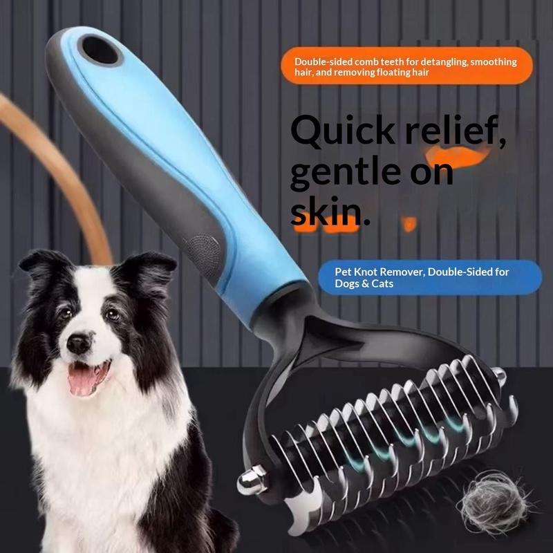 Tangle-Free Dog Deshedding Brush