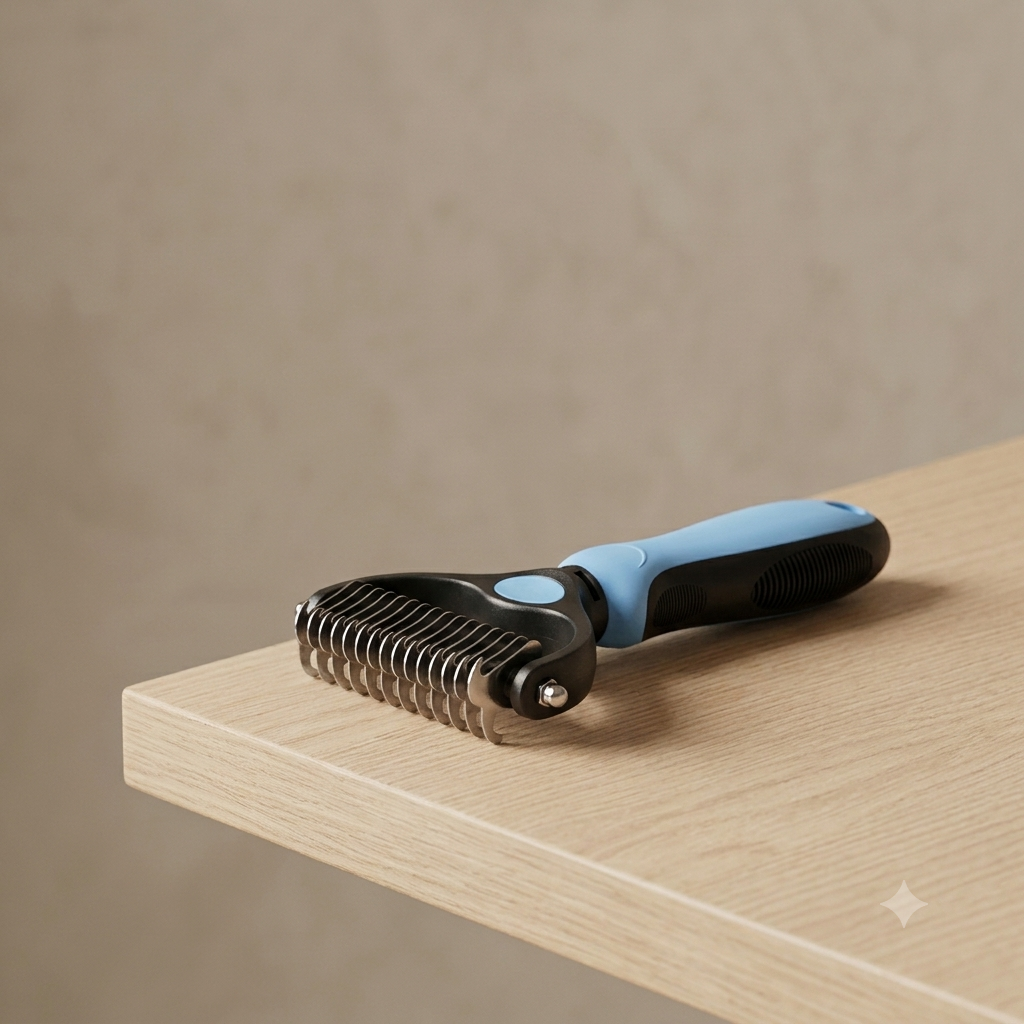 Tangle-Free Dog Deshedding Brush