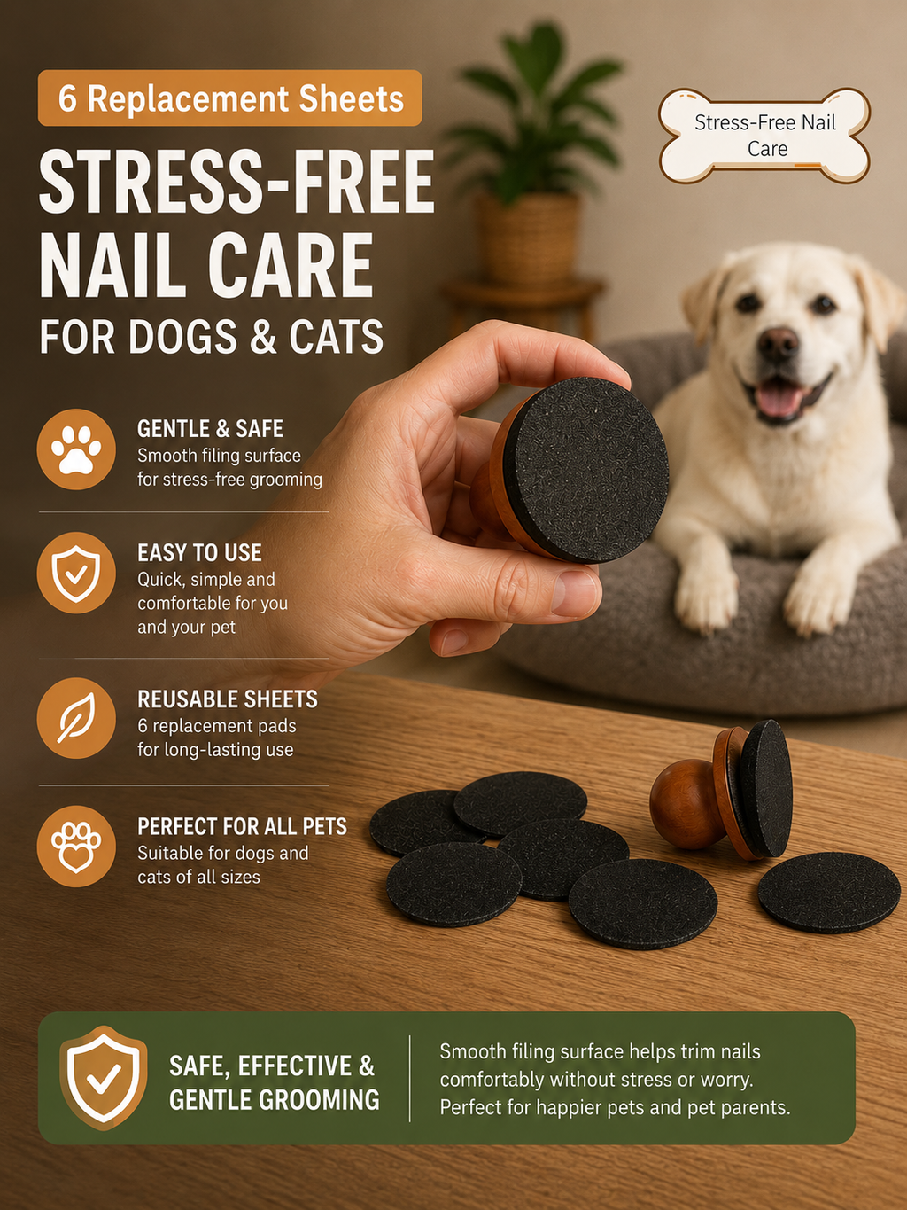 Stress-Free Dog Nail File