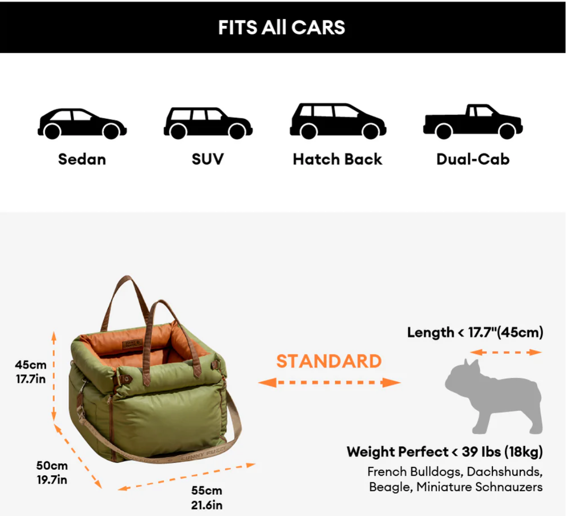 Anxiety-Reducing Dog Travel Bed